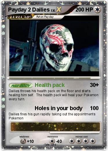 Pokemon Payday 2 Dailies