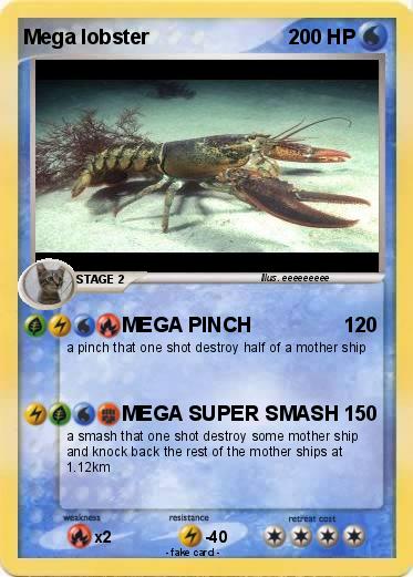 Pokemon Mega lobster