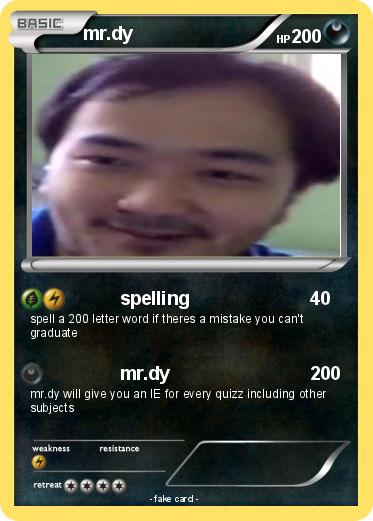 Pokemon mr.dy