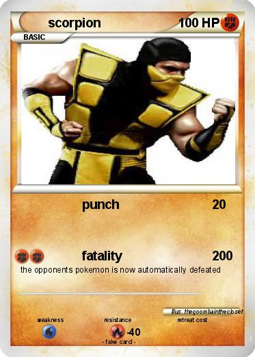 Pokemon scorpion