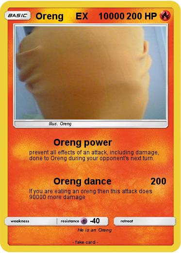 Pokemon Oreng     EX    10000