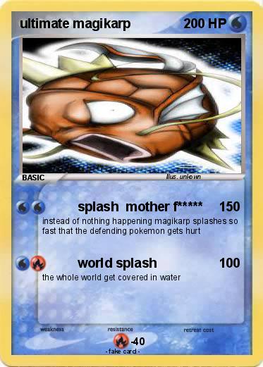 Pokemon ultimate magikarp