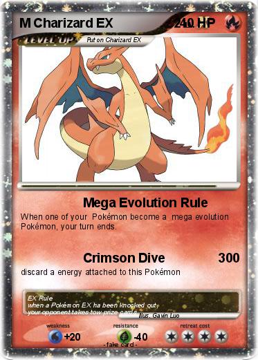 Pokemon M Charizard EX                 2