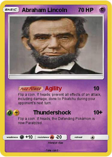 Pokemon Abraham Lincoln