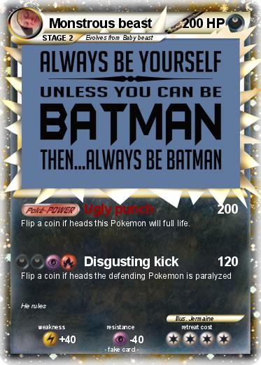 Pokemon Monstrous beast