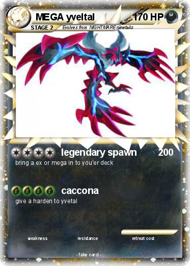 Pokemon MEGA yveltal