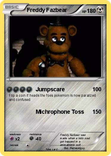 Pokemon Freddy Fazbear