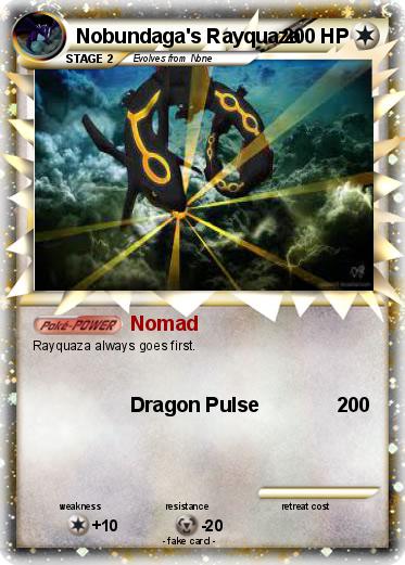 Pokemon Nobundaga's Rayquaza