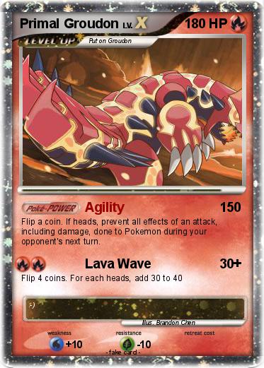 Pokemon Primal Groudon
