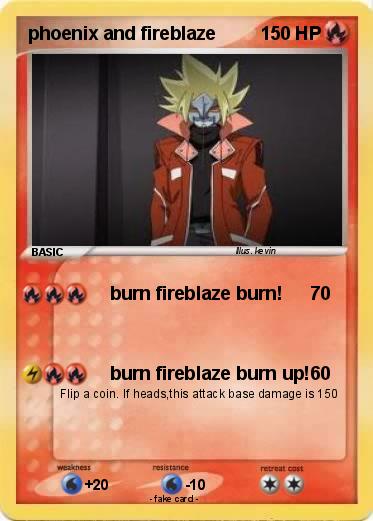 Pokemon phoenix and fireblaze