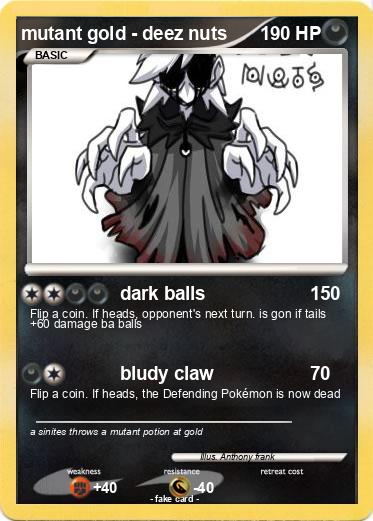 Pokemon mutant gold - deez nuts