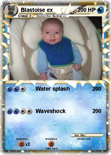 Pokemon Blastoise ex