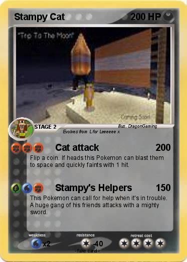 Pokemon Stampy Cat