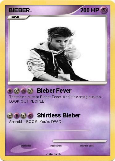 Pokemon BIEBER.