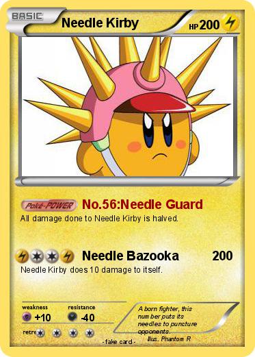 Pokemon Needle Kirby