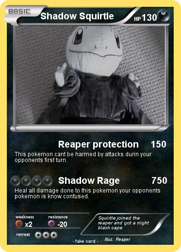 Pokemon Shadow Squirtle