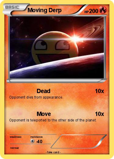 Pokemon Moving Derp