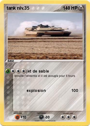 Pokemon tank niv.35