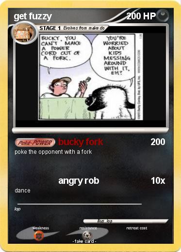 Pokemon get fuzzy