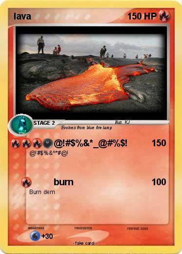 Pokemon lava