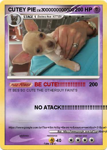 Pokemon CUTEY PIE