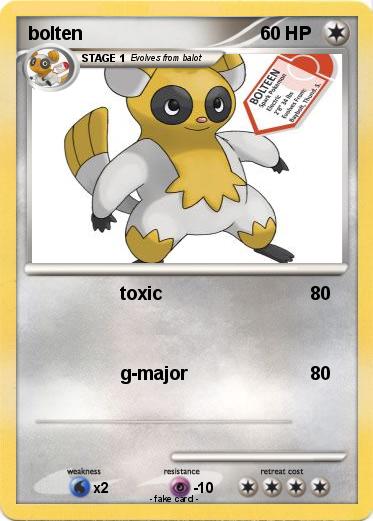 Pokemon bolten