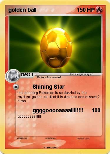 Pokemon golden ball