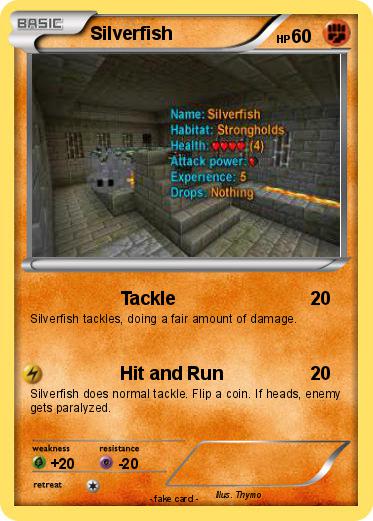 Pokemon Silverfish