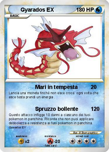 Pokemon Gyarados EX