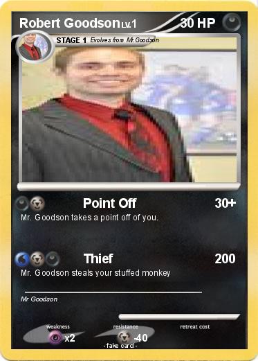 Pokemon Robert Goodson