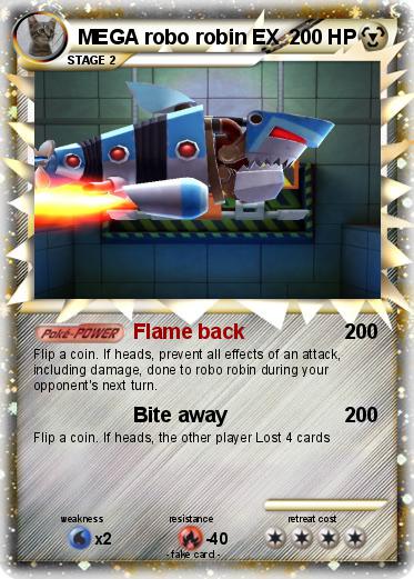 Pokemon MEGA robo robin EX