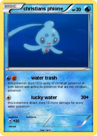 Pokemon christians phione