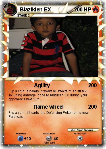 Pokemon Blazikien EX
