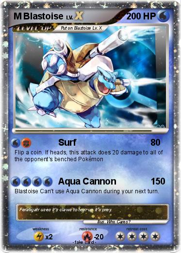 Pokemon M Blastoise