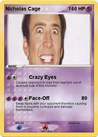 Pokemon Nicholas Cage
