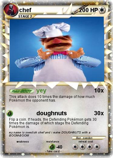 Pokemon chef