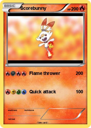 Pokemon Scorebunny