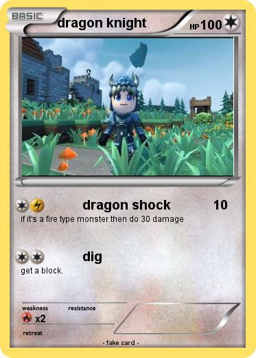 Pokemon dragon knight
