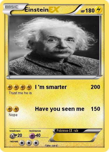 Pokemon Einstein