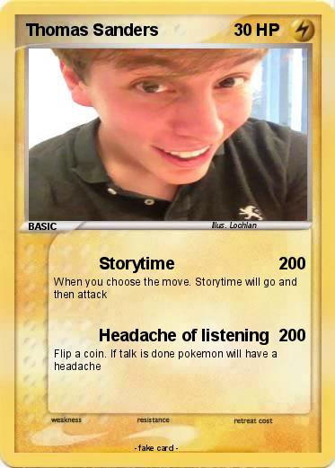 Pokemon Thomas Sanders