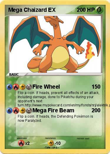 Pokemon Mega Chaizard EX