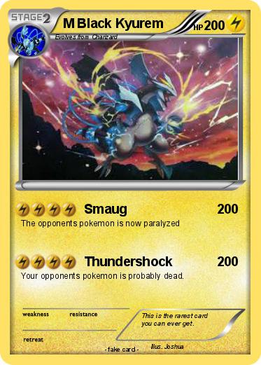 Pokemon M Black Kyurem