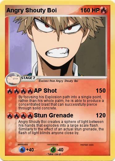 Pokemon Angry Shouty Boi