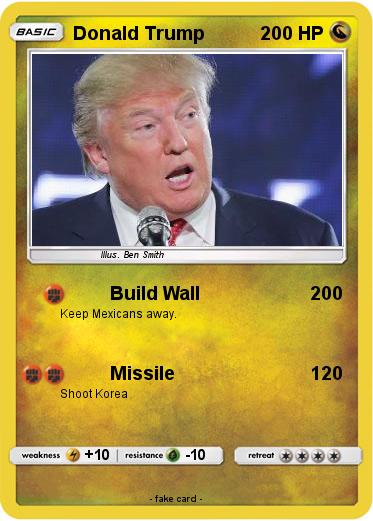 Pokemon Donald Trump