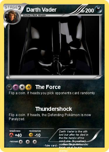 Pokemon Darth Vader