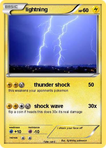 Pokemon lightning