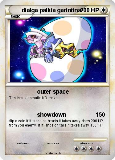 Pokemon dialga palkia garintina
