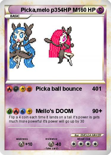 Pokemon Picka,melo p354HP M