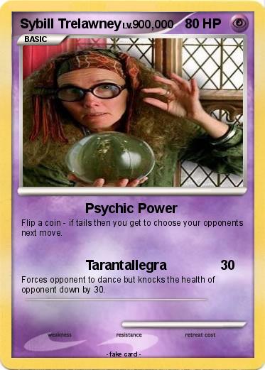 Pokemon Sybill Trelawney Pokemon Sybill Trelawney