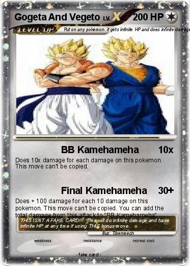 Pokemon Gogeta And Vegeto